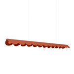 Lampa wisząca BISCUIT ochra czerwona LED 4000K (TH.655) - Thoro Lighting