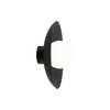 SLATE BLACK GLASS KINKIET 1XG9 (10934) - TK Lighting