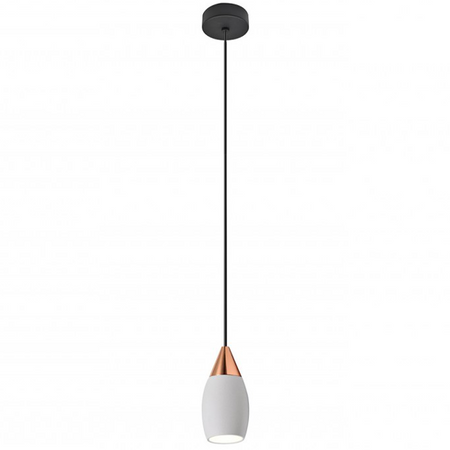 Lampa wisząca Tentor Miedziano - biały AZZARDO (AZ3085-AZ3100)