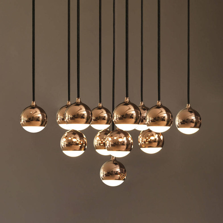 Lampa Wisząca SHALLOW Kol. Złoty 3000K (0054.32.OR) - Vivida