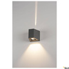 OUT-BEAM, lampa ścienna outdoor, LED, 3000K, beam up/flood down, antracytowa (229665) - SLV
