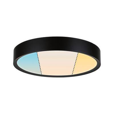 Plafon TEGA LED IP44 czarny matowy (PL71086) - PAULMANN