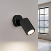 Kinkiet KARBON czarny z włącznikiem (SL.1579) - Sollux Lighting