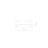 Plafon LID ROUND LED 35W (10404) - Nowodvorski