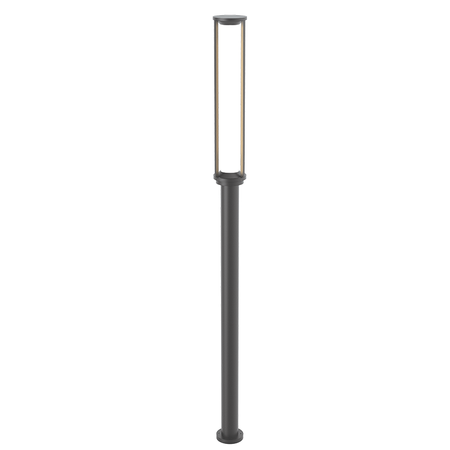 OUTDOOR LAMP POST LED 17W 3000Κ ALUMINIUM GRAPHITE (E348 Zambelis) - Zambelis