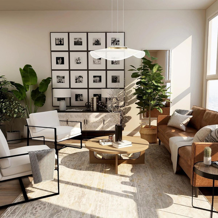 Lampa wisząca Velo No.1 złota (LA101/P1_gold) - ALTAVOLA DESIGN