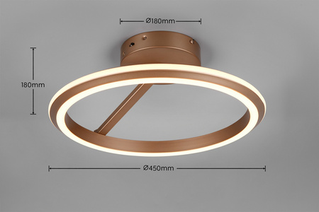 Geometryczna lampa przysufitowa AMADOR (635510165) - Trio