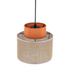 DUO JUTA ORANGE LAMPA WISZACA 1 (3255) - TK Lighting