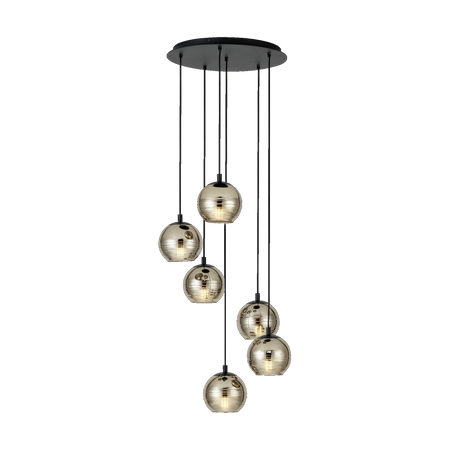 Lampa wisząca LEMORIETA czarna (39687) - EGLO