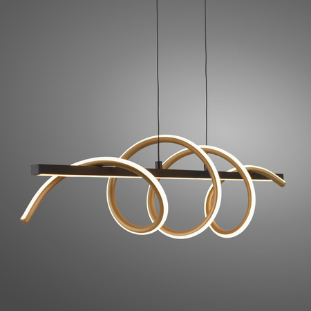 EMANDA LAMPA WISZĄCA MOSIĄDZ/CZARNY (19113-68) - Paul Neuhaus