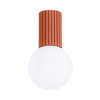 Plafon HALO ochra czerwona IP44 (SL.1728) - Sollux Lighting