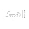 Neon ścienny SMILE LED (FM-NLB46)  - Zuma Line