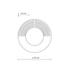 Drewniany kinkiet LUNAR WOOD 1XG9  250 (11013) - TK Lighting