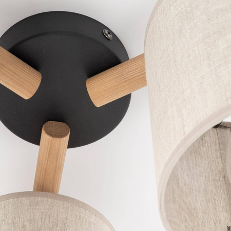 Lampa sufitowa DEVA NATURE 3 PŁ (6865) - TK Lighting