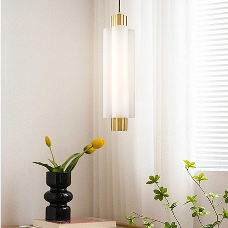 Lampa wisząca OSMO-1 LED złota 38 cm (ST-15038P-1) - Step into Design