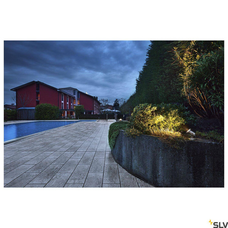 NAUTILUS, reflektor outdoor, QPAR51, stal nierdzewna, maks. 35W, z kablem. 1,5m (229741) - SLV