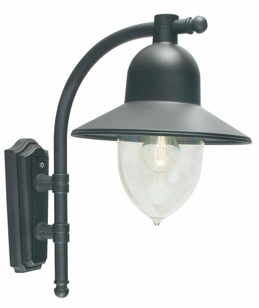 Kinkiet zewnętrzny COMO 370 BLACK E27 LED 9W Norlys