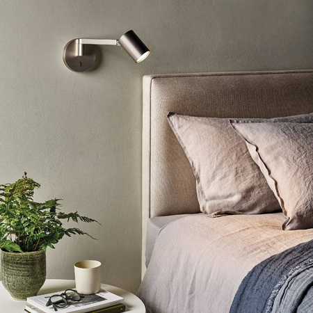 Lampka do Czytania Ascoli Swing Matowy Nikiel (1286066) - Astro Lighting