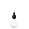 Lampa wisząca AUD Nordlux E27 60W Metal Czarny