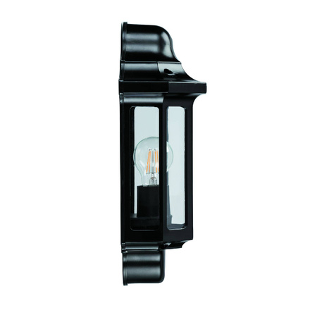 Kinkiet Traditional half lantern IP44 60W (1818S) - Saxby