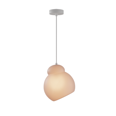 PENDANT LIGHT E27 MAX 40W OPAL GLASS (23015 Zambelis) - Zambelis
