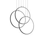 Lampa wisząca FRAME Czarny (FRAME_SP_CERCHIO_NERO) - Ideal Lux
