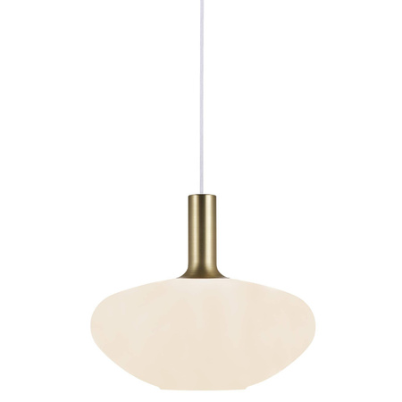 Lampa wisząca ALTON mleczne szkło / mosiądz (48973001) - Nordlux