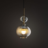 SOPHIA COGNAC LAMPA WISZACA 1XE14 (11040) - TK Lighting
