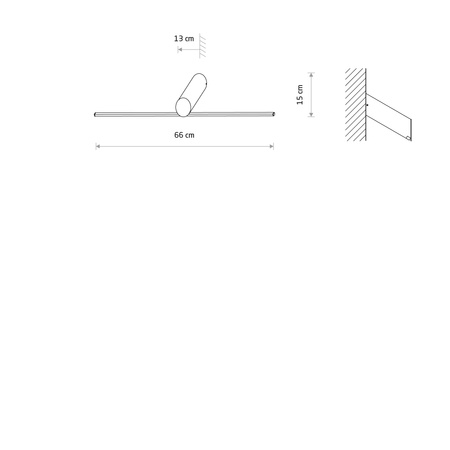 Kinkiet SLASH LED (11431) - Nowodvorski