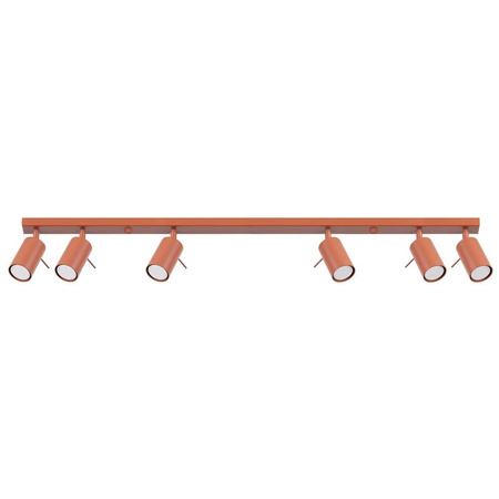 Plafon RING 6L ochra czerwona (SL.1511) - Sollux Lighting
