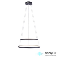 CIRCLE LAMPA WISZĄCA ANTRACYT (11525-13) - Paul Neuhaus