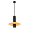 Lampa wisząca PELTA 1 czarna/żółta (SL.1883) - Sollux Lighting