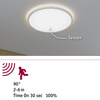Plafoniera ATRIA SHINE LED Backlight z czujnikiem 22W okrągła 420mm 2300lm 4000K IP44 230V biały / tworzywo sztuczne (PL71185) - PAULMANN