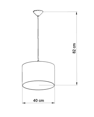 Lampa wisząca do pokoju dziecka wzór PIŁKA C 40 (SL.1429) - Sollux Lighting