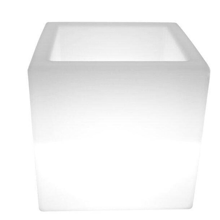 Lampa ogrodowa donica FLOWER CUBE LED RGBW 16 kolorów 40 cm (ES-FL008) - Step into Design
