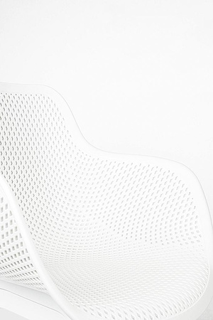 Krzesło LANDI białe - polipropylen (KH010100213) - King Home