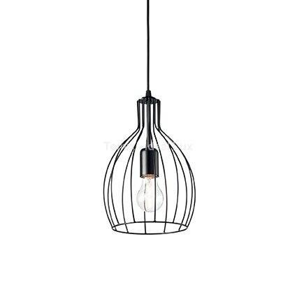 Lampa wisząca Ampolla kol. czarny (148151) Ideal Lux - żyrandol