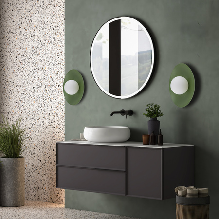 SLATE PEAPOD GLASS KINKIET 1XG9 (10935) - TK Lighting