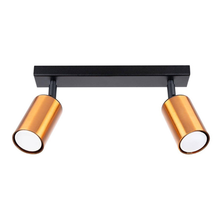 Plafon WINX 2 czarny/miedź (SL.1375) - Sollux Lighting