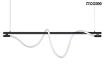 Nowoczesna lampa wisząca SERPIENTE 120 czarna (MSE1501100394) - Moosee