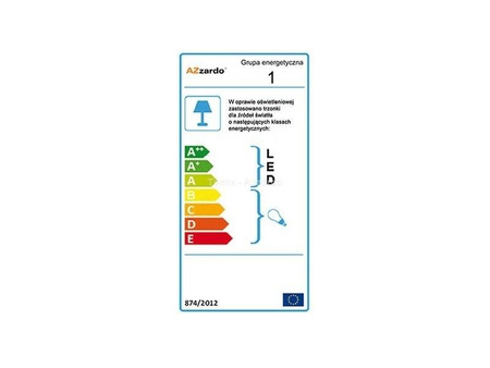 Magma 70 new (AZ1403) Azzardo - żyrandol