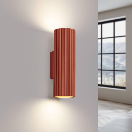 Kinkiet KARBON 20 ochra czerwona (SL.1655) - Sollux Lighting