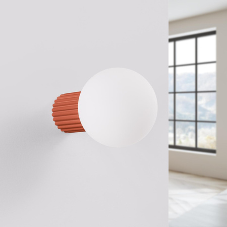 Kinkiet HALO ochra czerwona IP44 (SL.1727) - Sollux Lighting