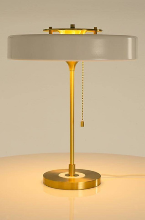 Lampa biurkowa ARTE biało-złota (MT21409-3-350) - King Home