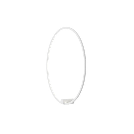 Kinkiet Ringa L 1xLED biały  (WL0116-L-WH) - Yaskr