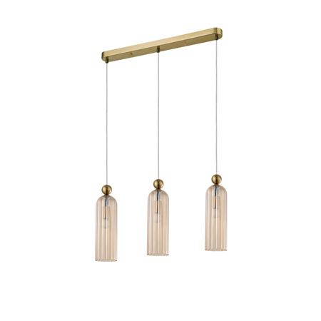 Piega 3 wisząca amber (LP-939/3L amber) - Light Prestige