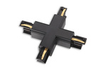 Łącznik "X" DOBAC TRACK czarny (MHT1-X-BK) - Maxlight