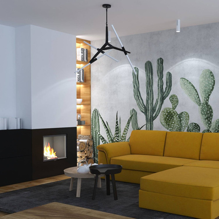 Lampa wisząca STICKS-6 (ST-1001-6 black) - Step into Design