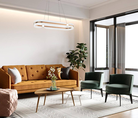 Lampa wisząca Sopla (PND-63728-56W-3K-GD) - Italux