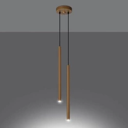 Lampa wisząca PASTELO 2 złota (SL.1305) - Sollux Lighting